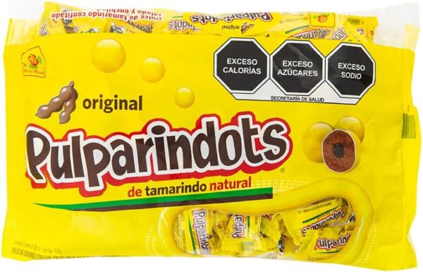 Dulce pulparindo en bolsa