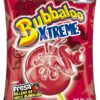 Paleta bubbaloo xtreme mora azul y fresa 16 pz