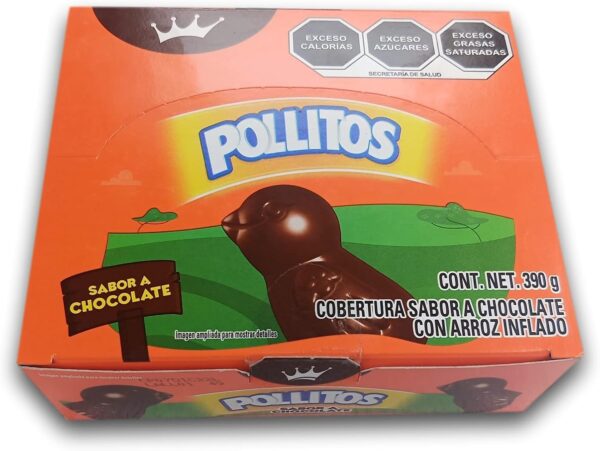 Pollitos chocolate contenido 390 gr