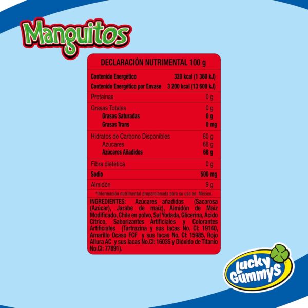 Lucky Gummys Manguitos - Image 2