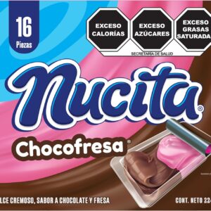 Nucita duvalin chocolate y fresa