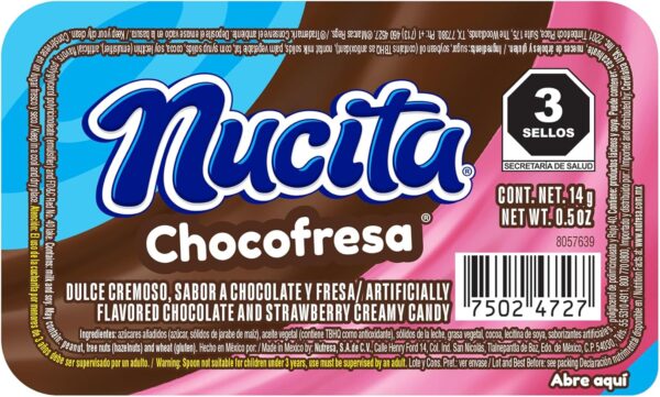 Nucita duvalin chocolate y fresa - Image 2