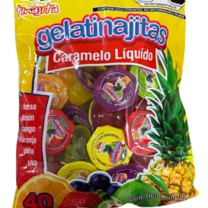 Gelatinitas caramelo líquido dulces tinajitas 600 ml